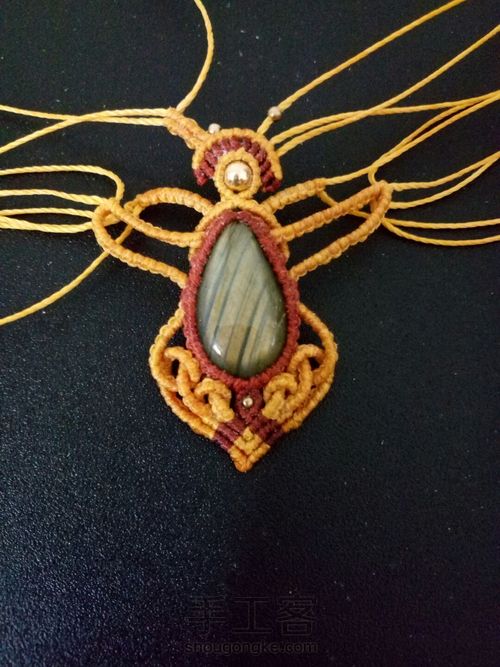 macrame包石头教程―1 第15步