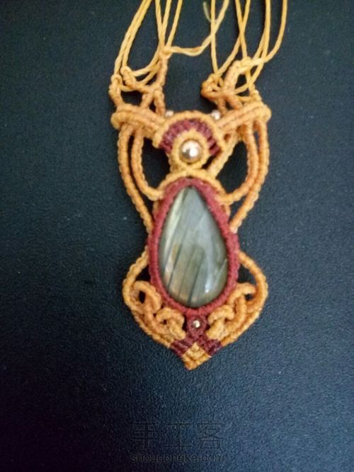 macrame包石头教程―1 第18步