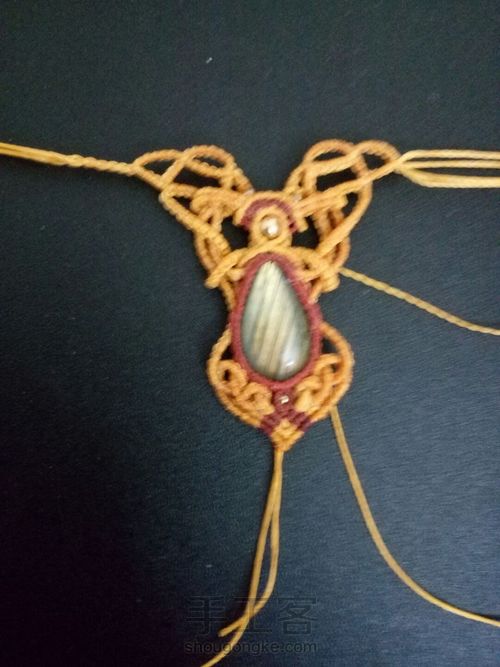 macrame包石头教程―1 第19步