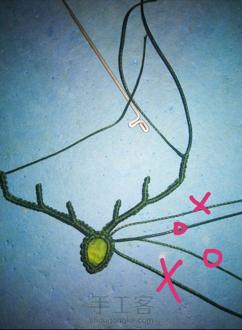 【原创】鹿の森项链，挂饰 第15步