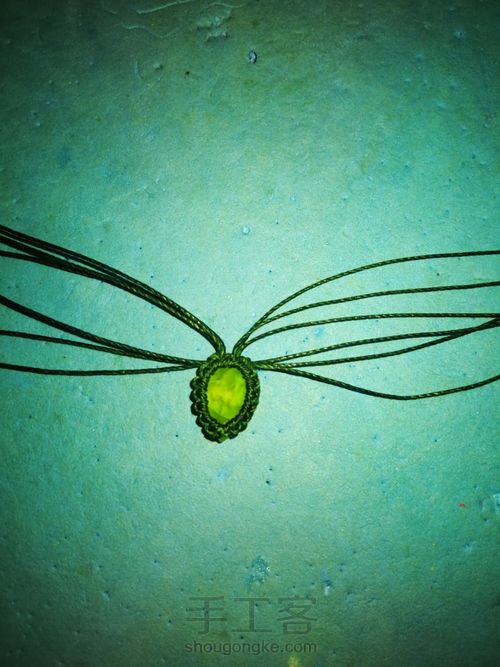 【原创】鹿の森项链，挂饰 第2步