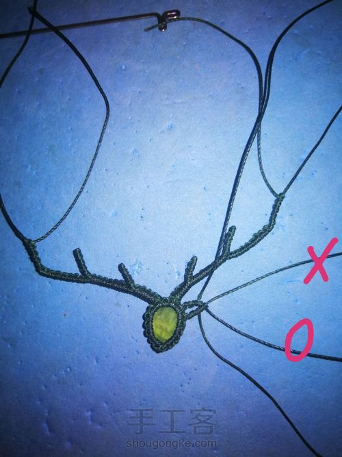 【原创】鹿の森项链，挂饰 第18步