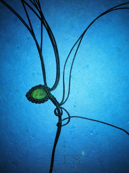 【原创】鹿の森项链，挂饰 第4步