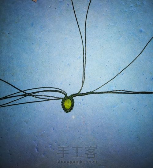 【原创】鹿の森项链，挂饰 第6步