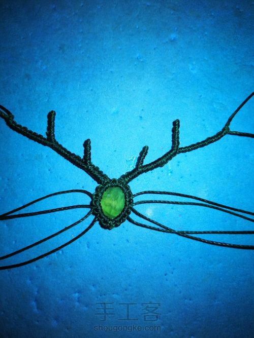 【原创】鹿の森项链，挂饰 第14步