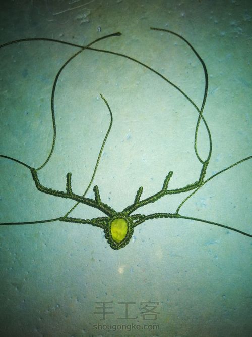 【原创】鹿の森项链，挂饰 第19步