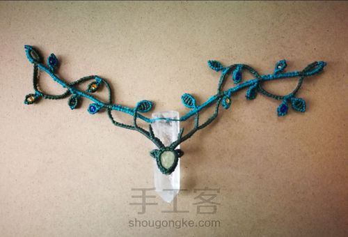 【原创】鹿の森项链，挂饰 第44步