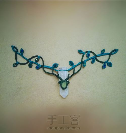 【原创】鹿の森项链，挂饰 第45步