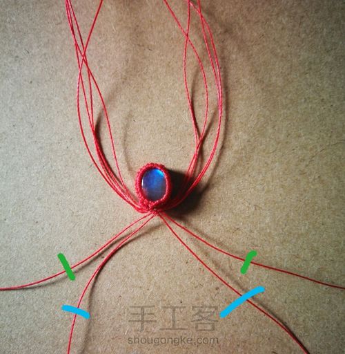 简单款手绳 第5步