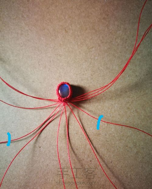 简单款手绳 第6步