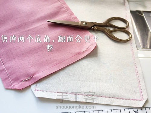 束口袋教程 第10步