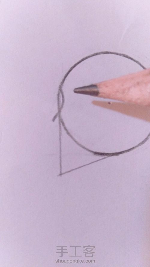 侧脸教程 第4步