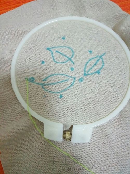 遇萤刺绣教程 第2步
