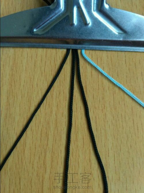 仿鹿晗同款手链 第3步