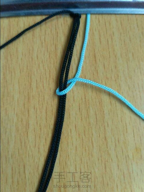 仿鹿晗同款手链 第5步