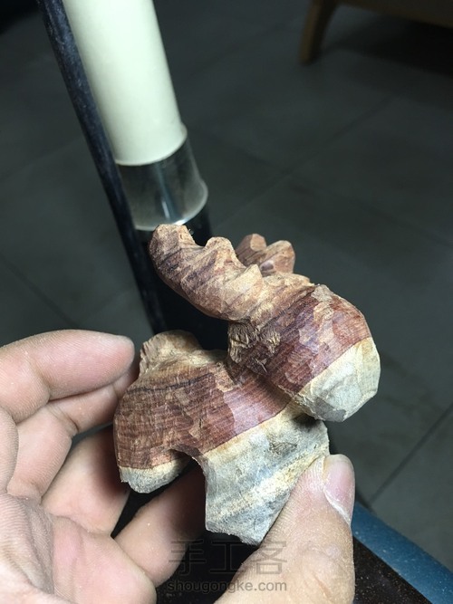 大鹿的木头鹿 第11步