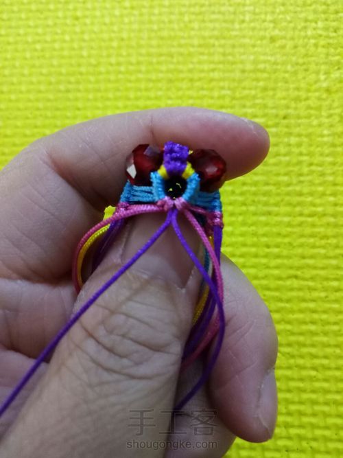 缘绳阁手作《小鱼》 第32步