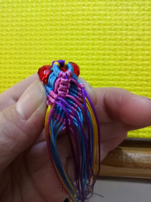 缘绳阁手作《小鱼》 第35步