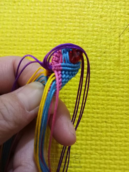 缘绳阁手作《小鱼》 第40步