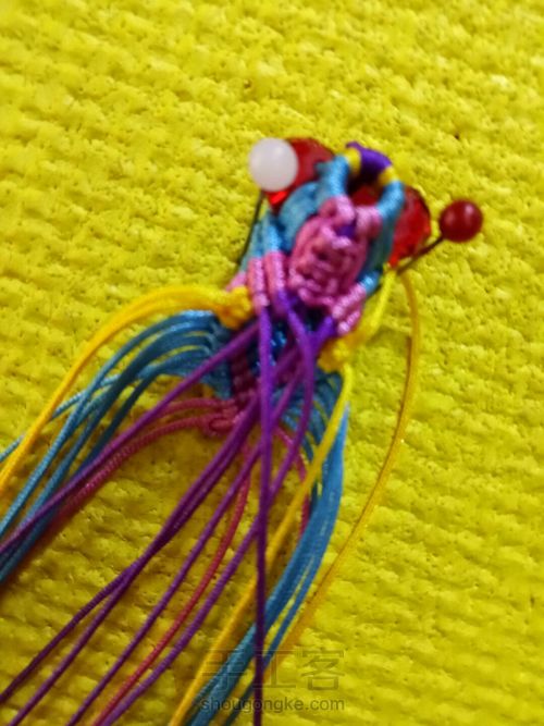 缘绳阁手作《小鱼》 第45步