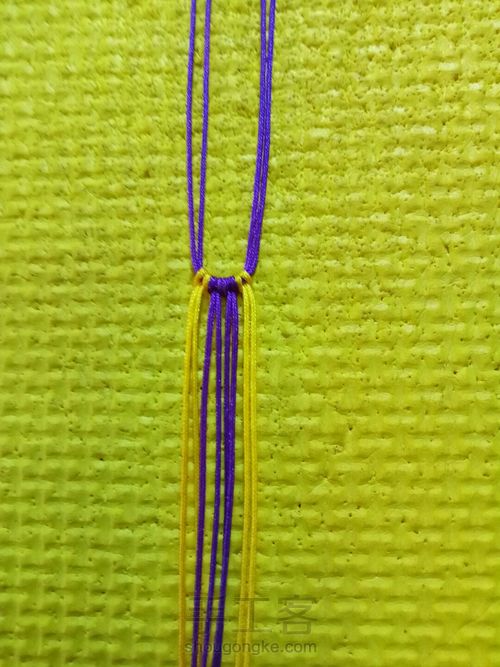 缘绳阁手作《小鱼》 第5步