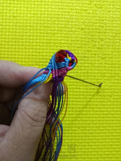 缘绳阁手作《小鱼》 第51步