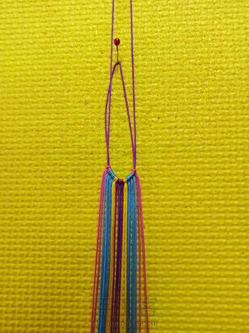 缘绳阁手作《小鱼》 第6步