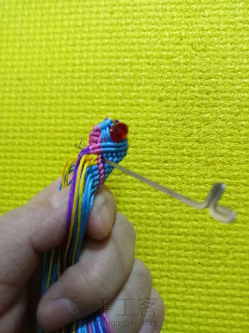 缘绳阁手作《小鱼》 第68步