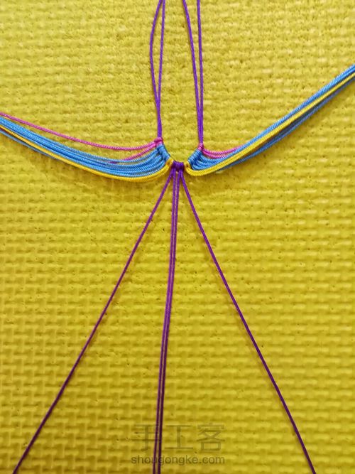 缘绳阁手作《小鱼》 第8步