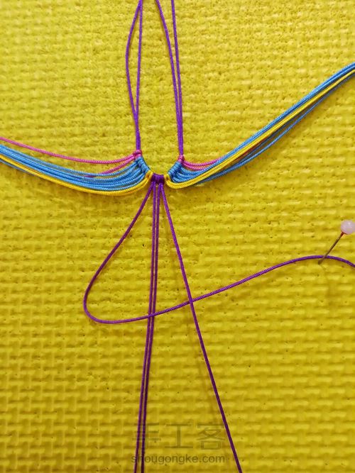 缘绳阁手作《小鱼》 第9步