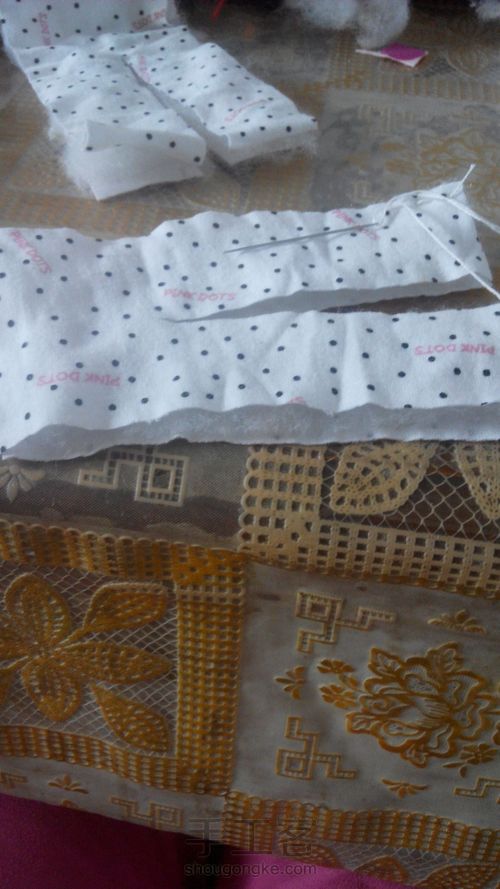 娃娃的棉裤 第5步