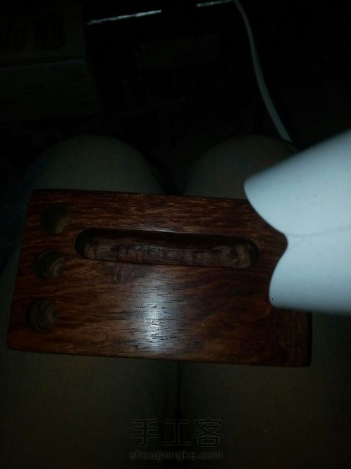 给老婆做一个多用途手机座 第14步
