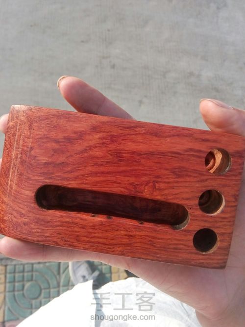 给老婆做一个多用途手机座 第18步