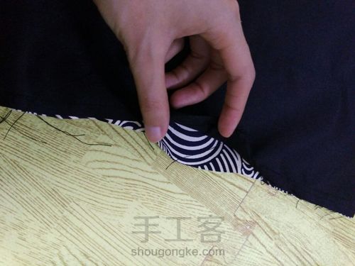 套结手腕包-Gioia慢手作课堂 第7步