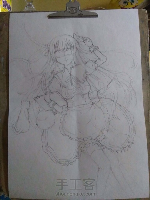 【北殇手绘】嗷嗷嗷 第1步