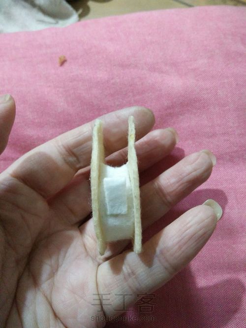 娃用小蛋糕挎包 第8步