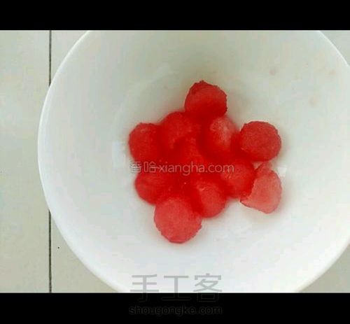 西瓜西米露(转) 第7步