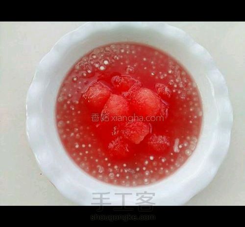 西瓜西米露(转) 第9步