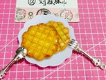 仿真食物-华夫饼-食玩