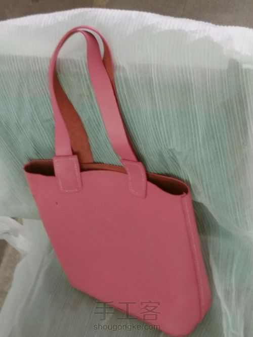 单双肩水桶防盗包 第7步