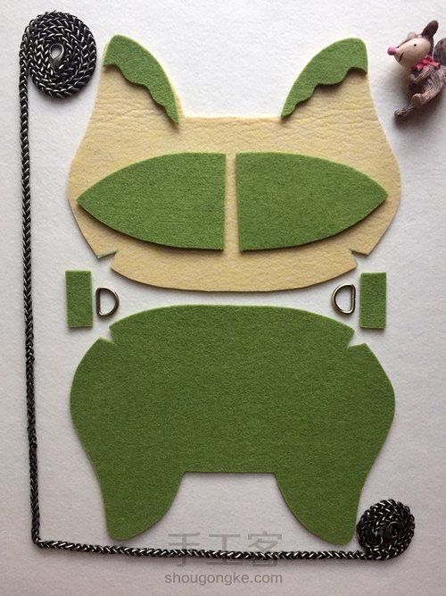 狐狸手机包 第7步