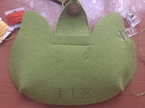 狐狸手机包 第13步