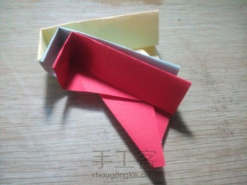 🌸妍🌸   可爱的三角盒^_^ 第15步
