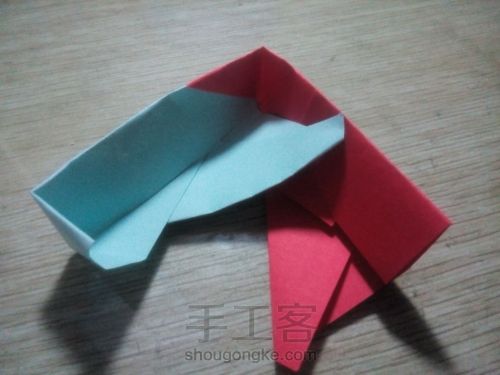 🌸妍🌸   可爱的三角盒^_^ 第16步