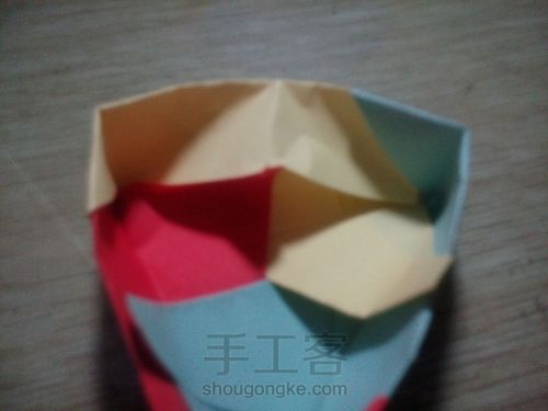 🌸妍🌸   可爱的三角盒^_^ 第19步