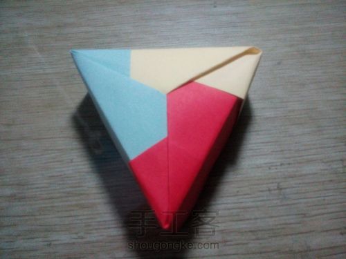 🌸妍🌸   可爱的三角盒^_^ 第22步