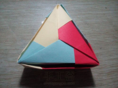 🌸妍🌸   可爱的三角盒^_^ 第24步