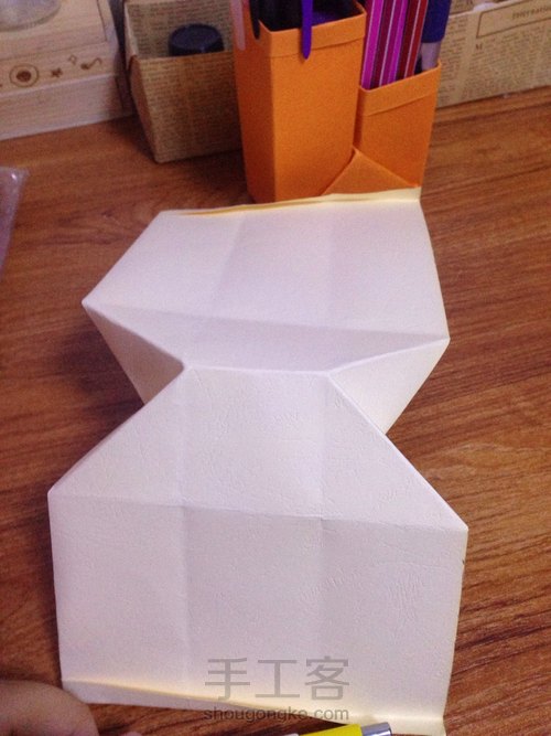 简易笔筒 第10步