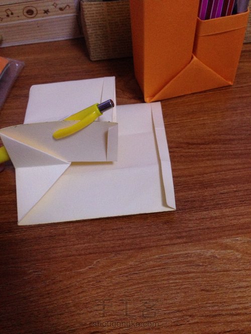 简易笔筒 第14步