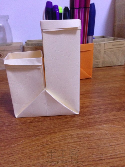 简易笔筒 第21步